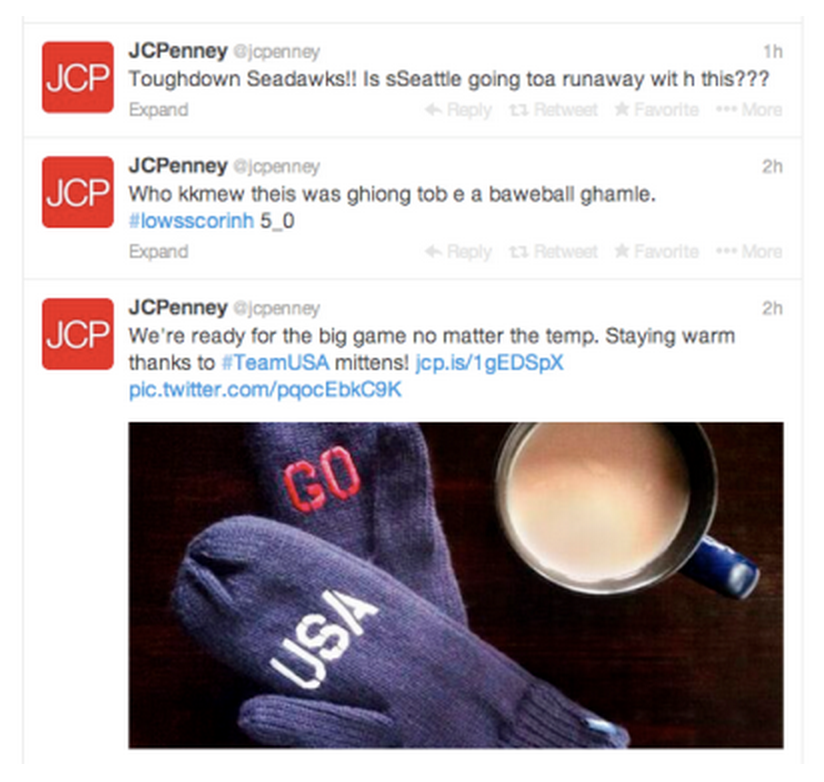 Was JCPenney Buzzed or Trying to Create Buzz with SuperBowl Tweets?