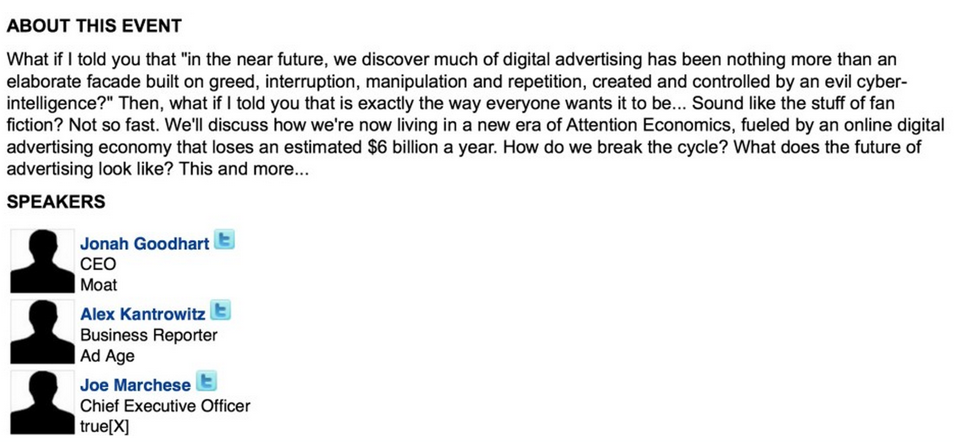 The Future of Advertising