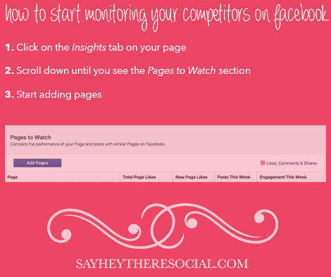 How to Start Monitoring Your Competitors on Facebook