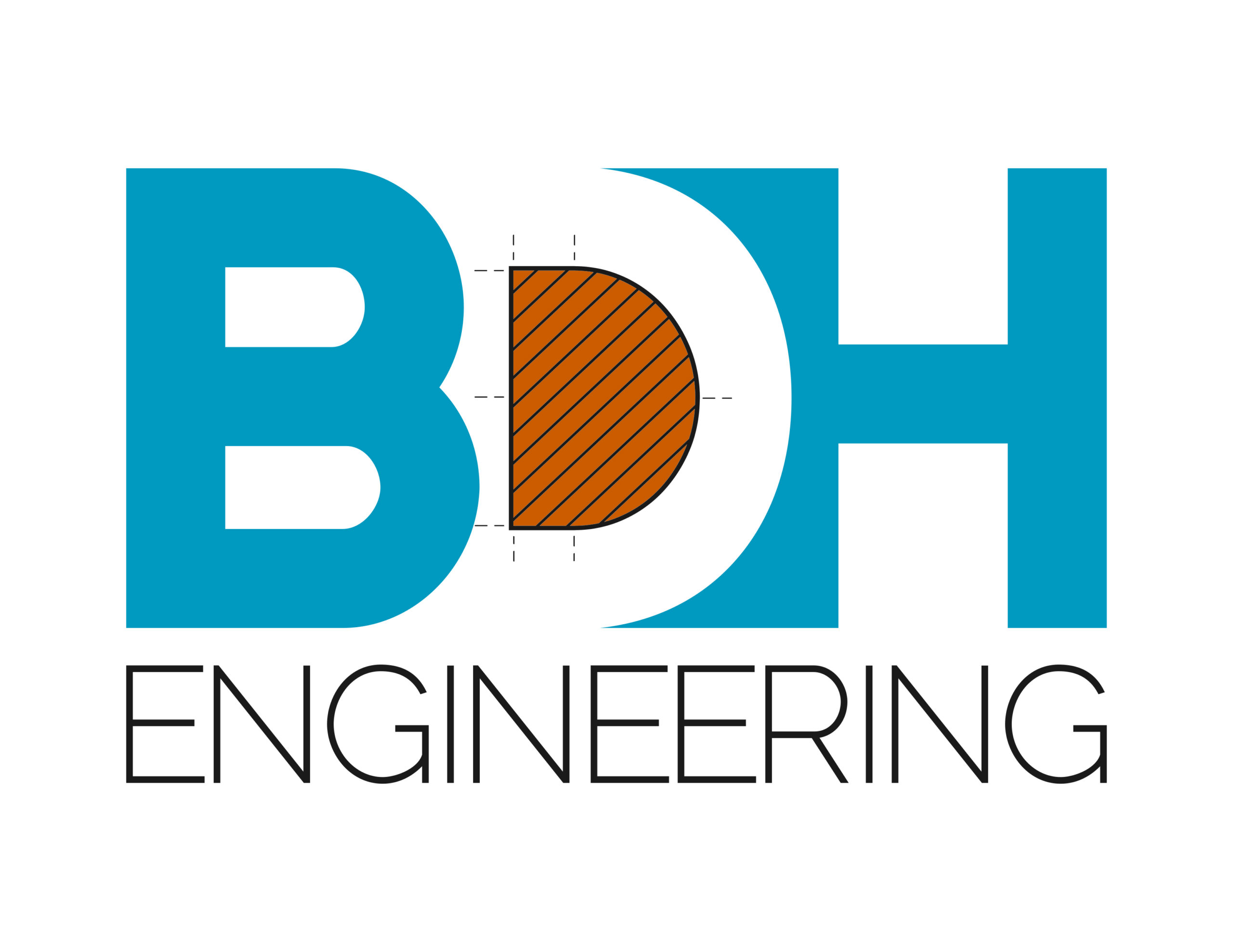 BDH Engineering logo design