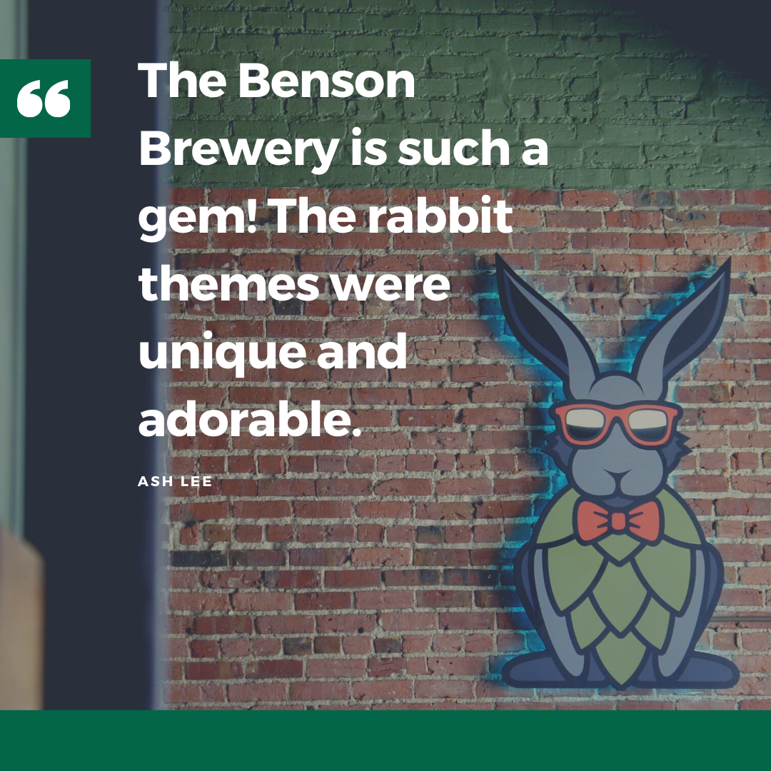 Example social media graphic for Benson Brewery